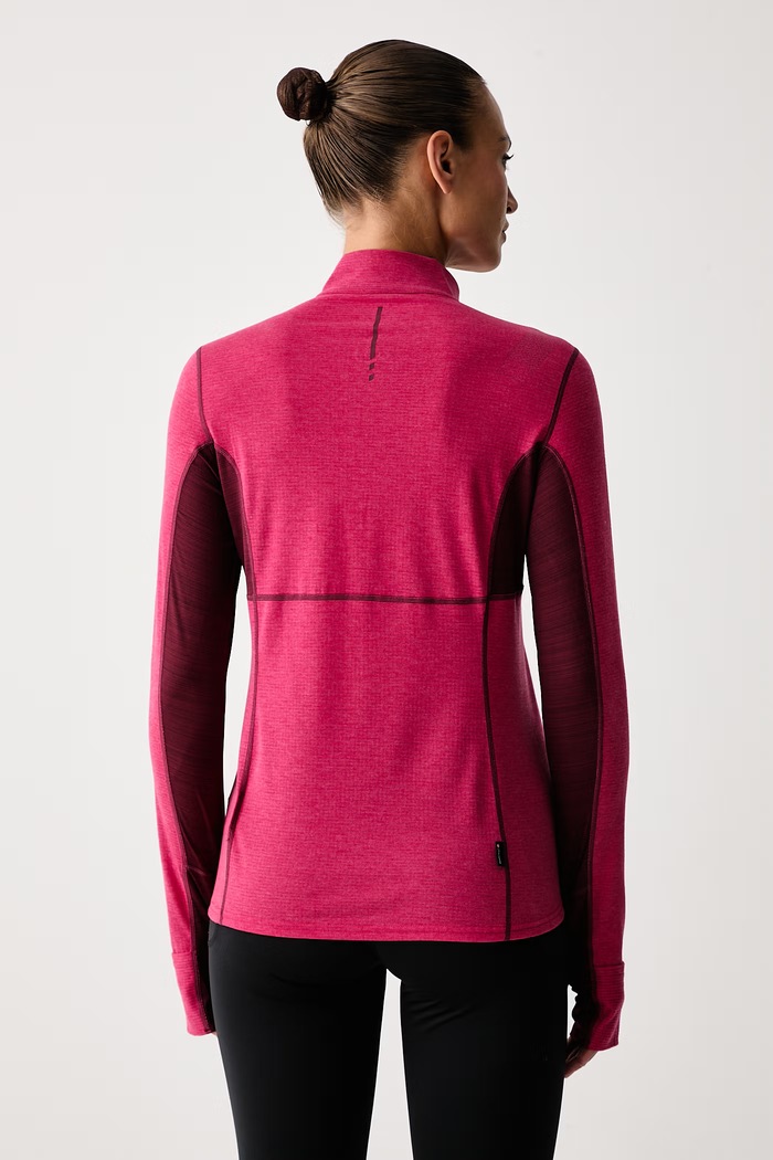 Odzież La Sportiva Longsleeve sportowy damski z dodatkiem lyocellu Swift ZARL007 różowy