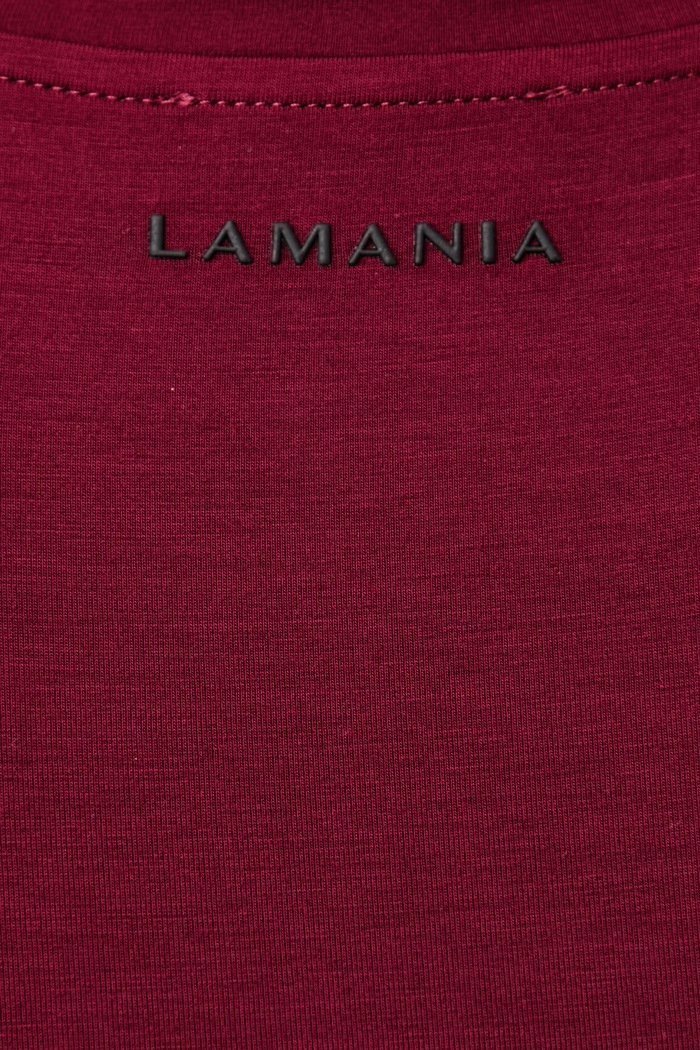Longsleeve damski z wiskozą APRIL La Mania bordowy LM.APRIL