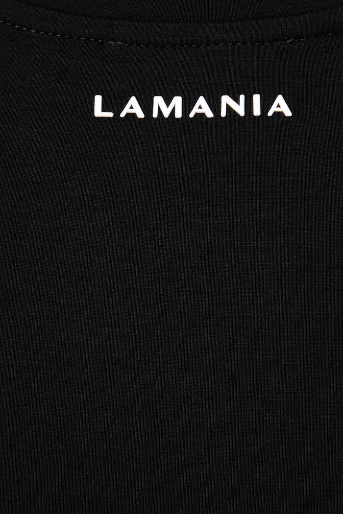 Longsleeve damski z wiskozą APRIL La Mania czarny LM.APRIL