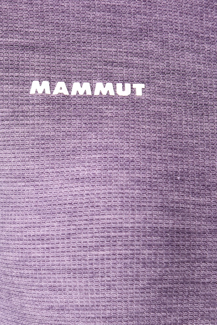 Longsleeve sportowy damski z dodatkiem wełny Tree Wool Thermal Mammut fioletowy 1016.02400