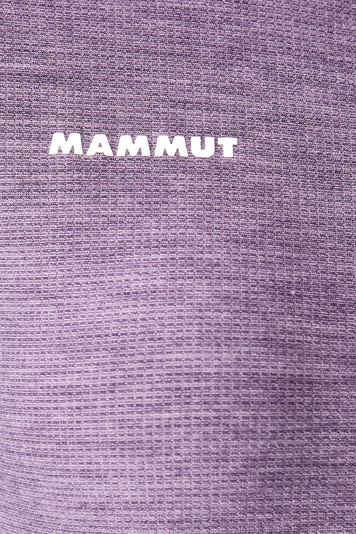 Longsleeve sportowy damski z dodatkiem wełny Tree Wool Thermal Mammut fioletowy 1016.02400