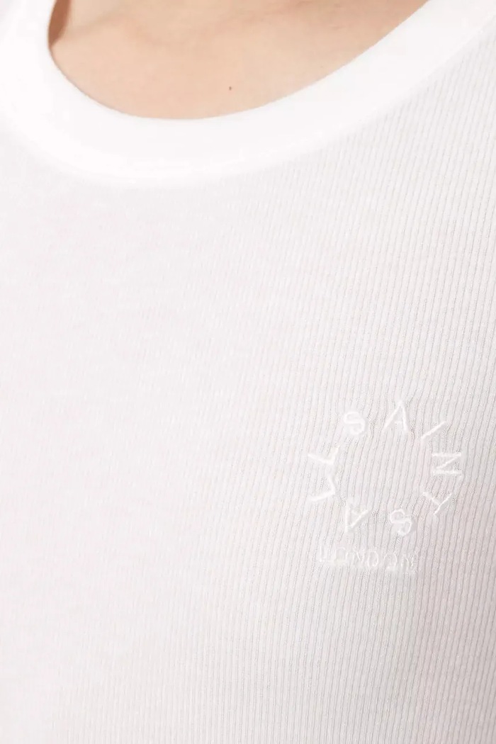 Loungwear tričko dámské z modalu STEVIE HAVEN LS TEE AllSaints bílá W041JF