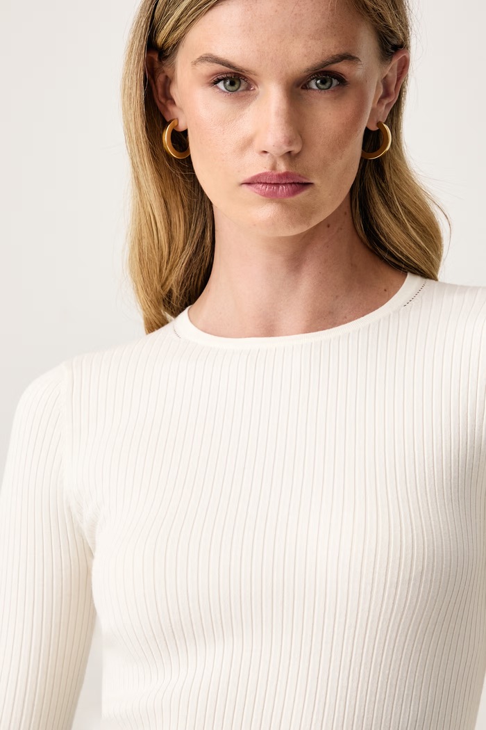 Marella sweter damski z wiskozy MLLCACTUS 2623366021200 beżowy