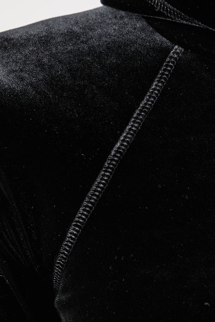 Vetements body damskie welurowe gładkie WH27BO115B