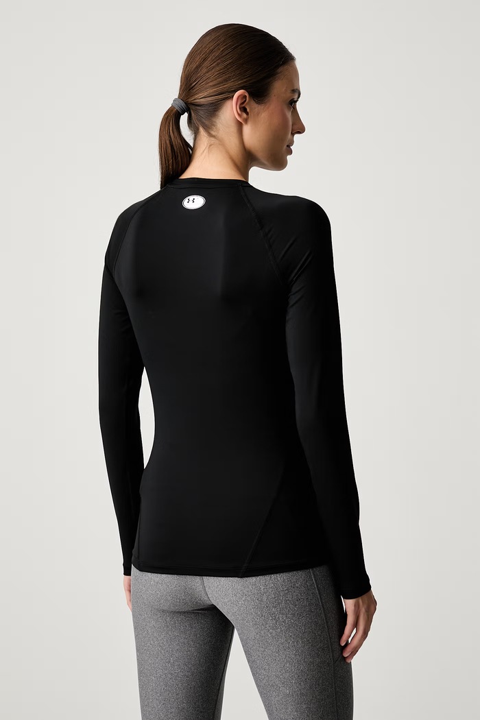 Odzież Under Armour longsleeve treningowy damski HG Authentics Comp 1365459.008 czarny