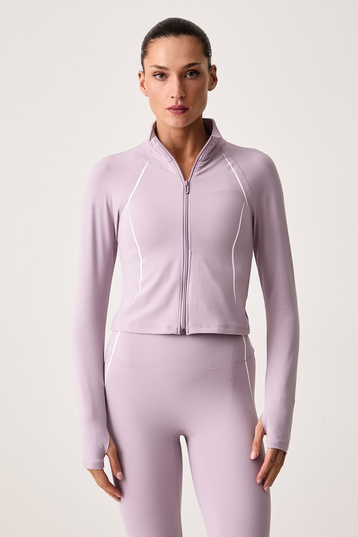 Under Armour Bluza rozpinana damska Meridian Contour fioletowy 6015247