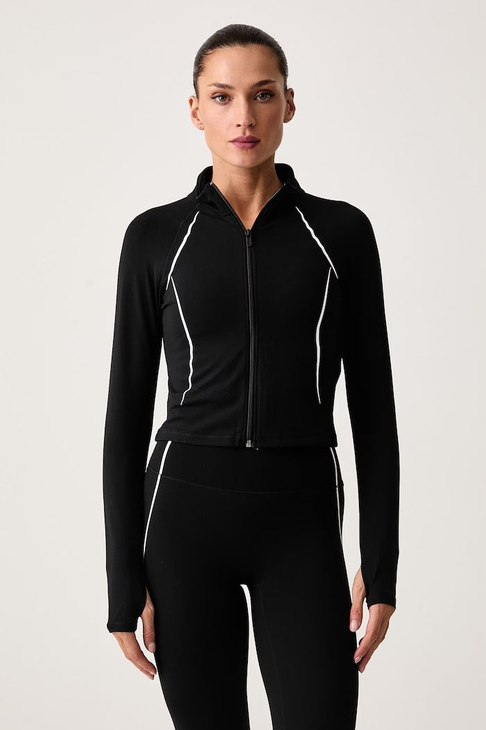 Under Armour Bluza rozpinana damska Meridian Contour czarny 6015247