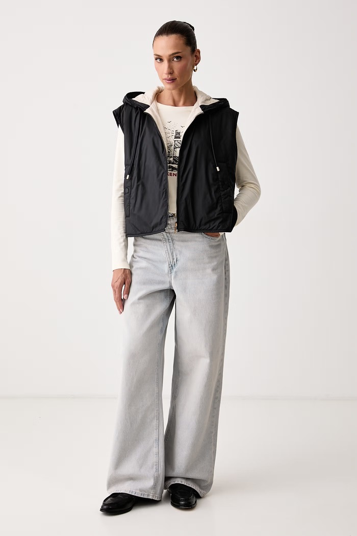 Weekend Max Mara Longsleeve damski z bawełną WKDVICINO 2625946052600 beżowy AW26