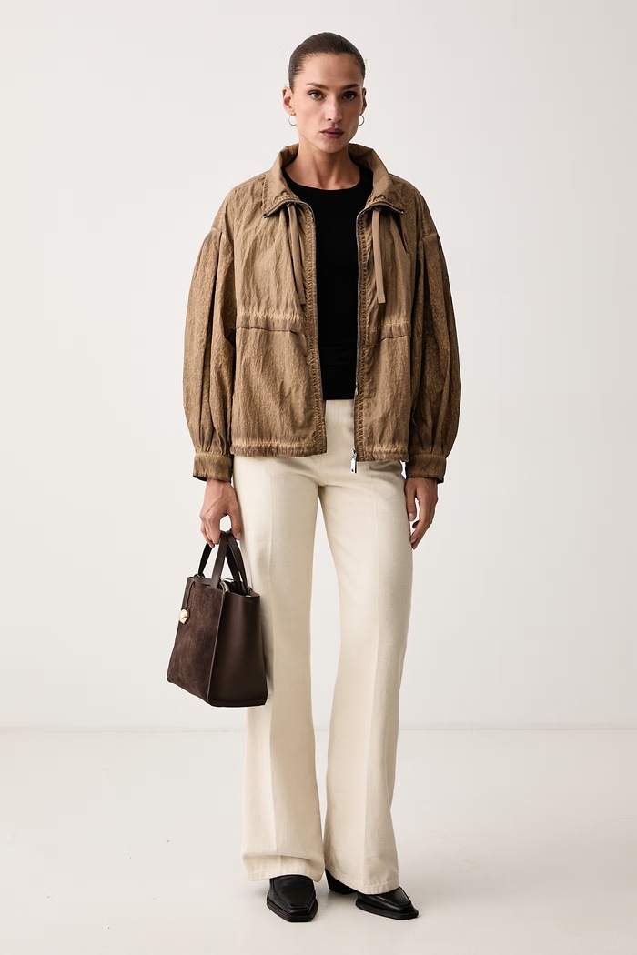Weekend Max Mara Longsleeve damski z wiskozą WKDMULTIE 2625946032600 czarny AW26