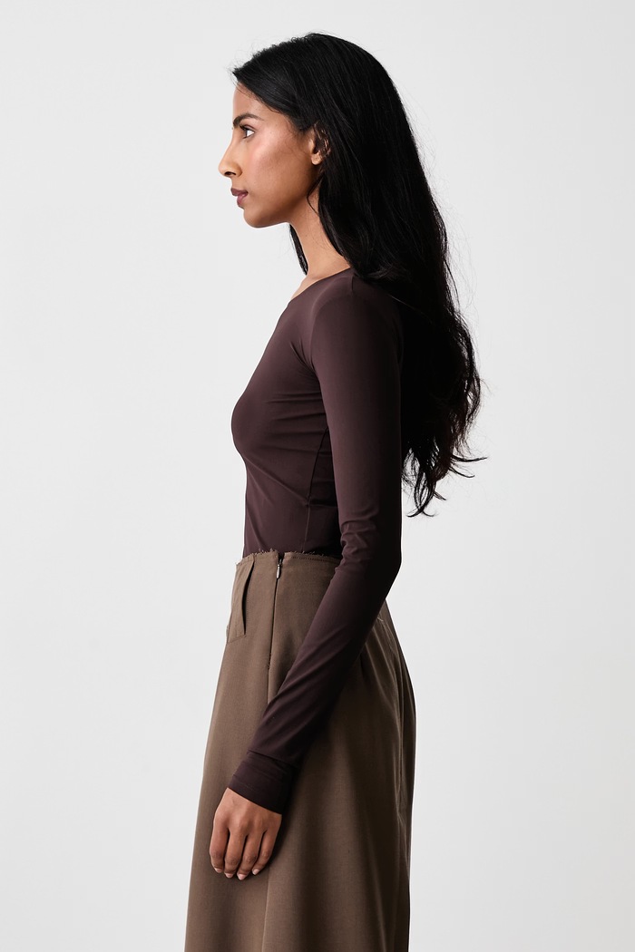 Body damskie MM6 Maison Margiela S62NA0085.S20518 brązowy