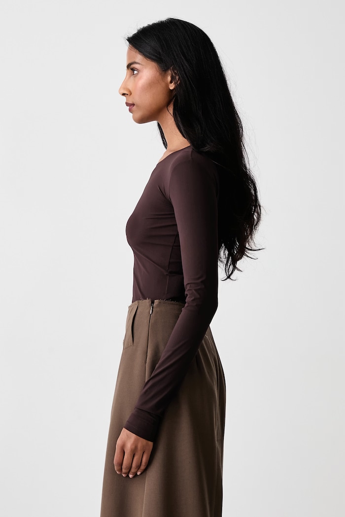 Body damskie MM6 Maison Margiela S62NA0085.S20518 brązowy