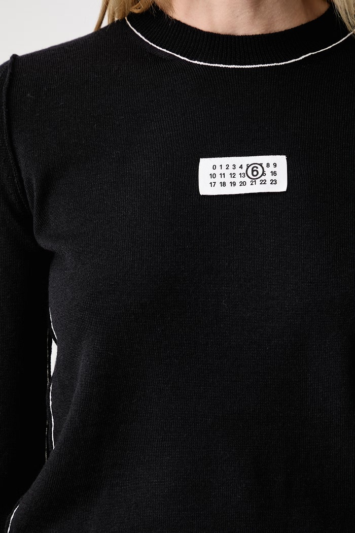 MM6 Maison Margiela sweter damski z wełną S52HL0066.M13037