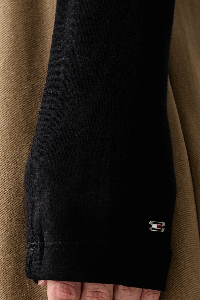 Tommy Hilfiger Longsleeve damski z wełną WW0WW52361