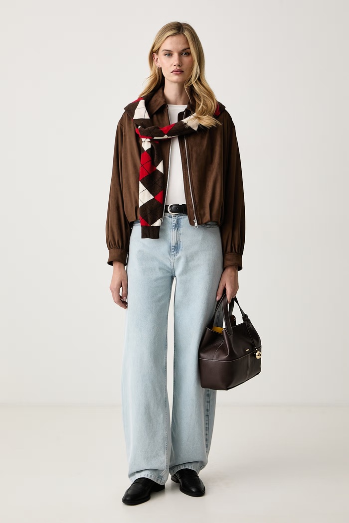 Tommy Hilfiger Majica dugih rukava ženska pamučna WW0WW53689 bež AW26