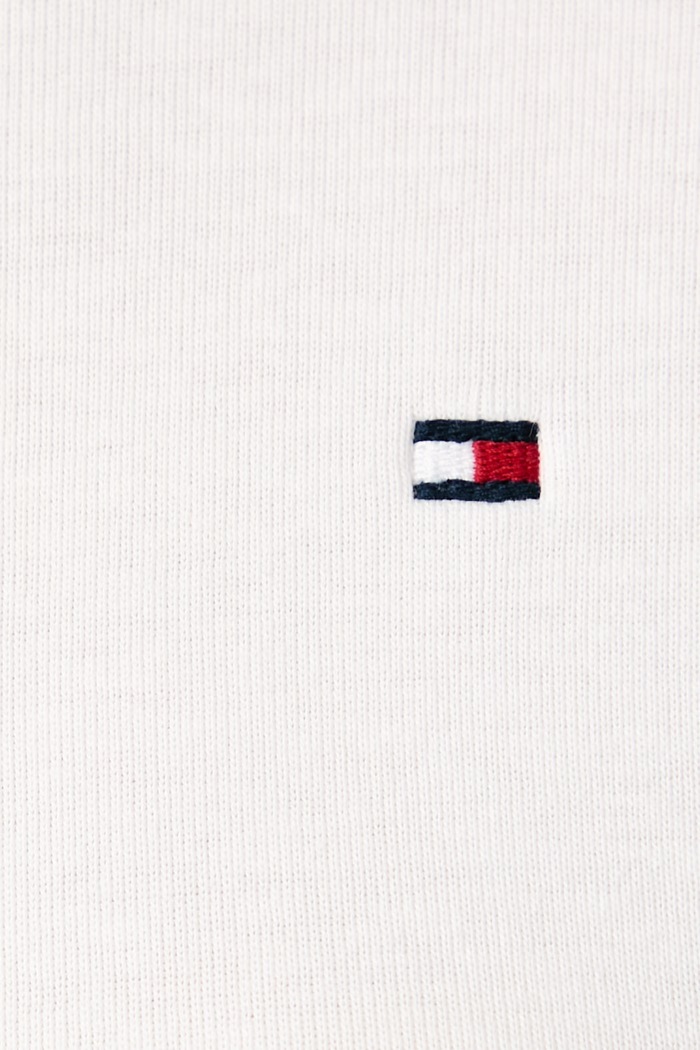 Majica dugih rukava ženska pamučna Tommy Hilfiger bež WW0WW53689