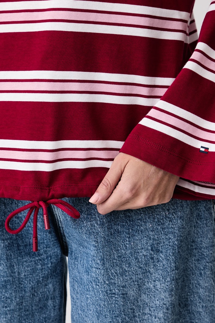 Tommy Hilfiger μακρυμάνικο γυναικείο βαμβακερό WW0WW52362