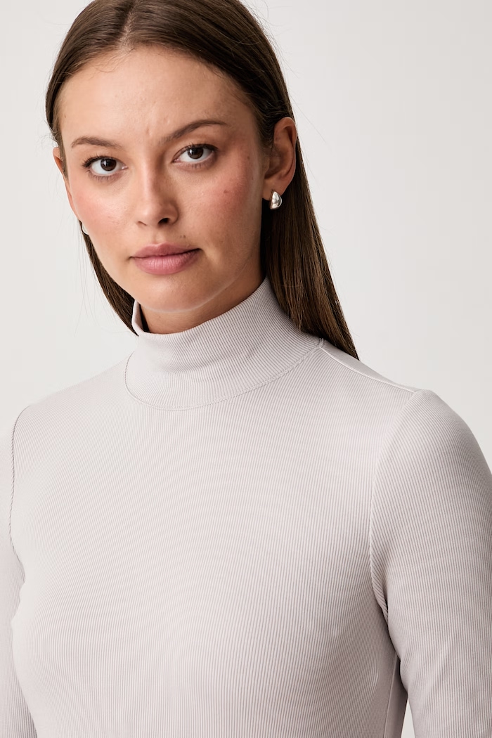 Calvin Klein Jeans longsleeve damski bawełniany z elastanem szary LV047H240G