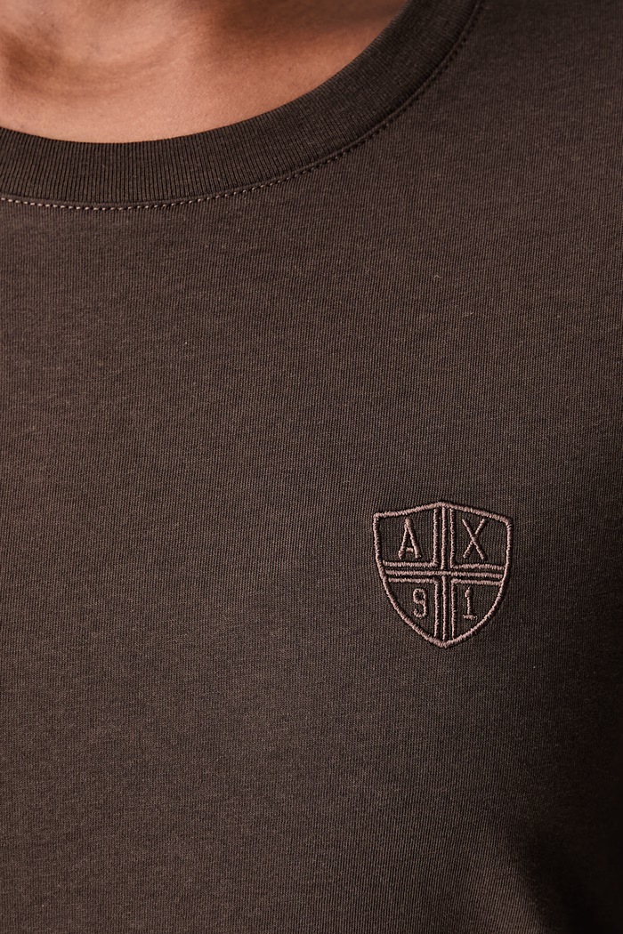 Armani Exchange tričko s dlhým rukávom dámske bavlnené XW002960.AF10356
