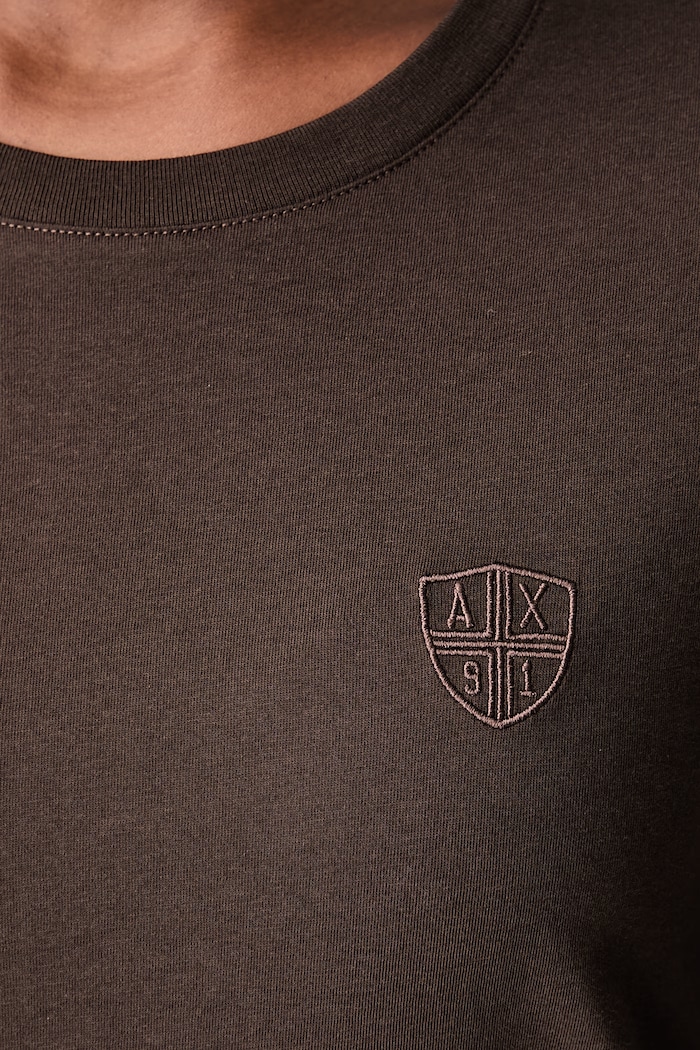 Armani Exchange tričko s dlhým rukávom dámske bavlnené XW002960.AF10356