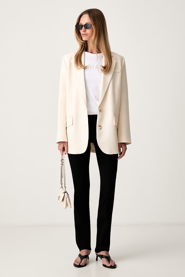 Armani Exchange majica dugih rukava za žene od pamuka XW002761.AF23954 bijela AW26