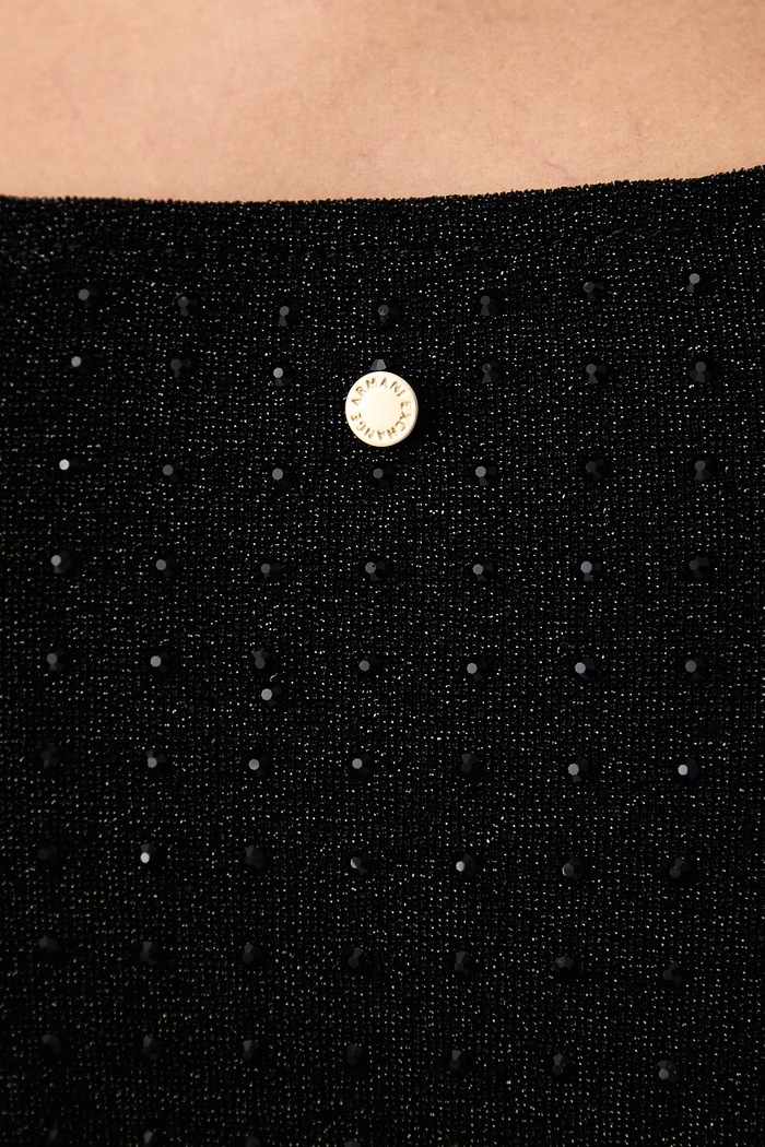 Блуза с дълги ръкави дамска Armani Exchange XW002414.AF25519 черен