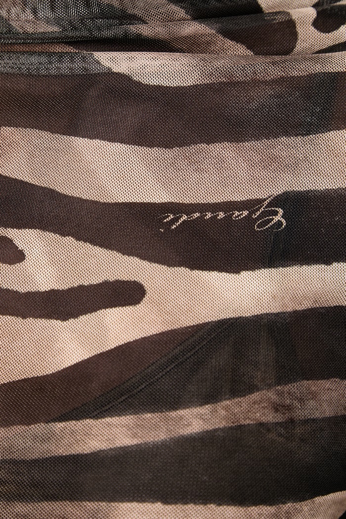 Longsleeve damski Gaudi brązowy 621FD64001