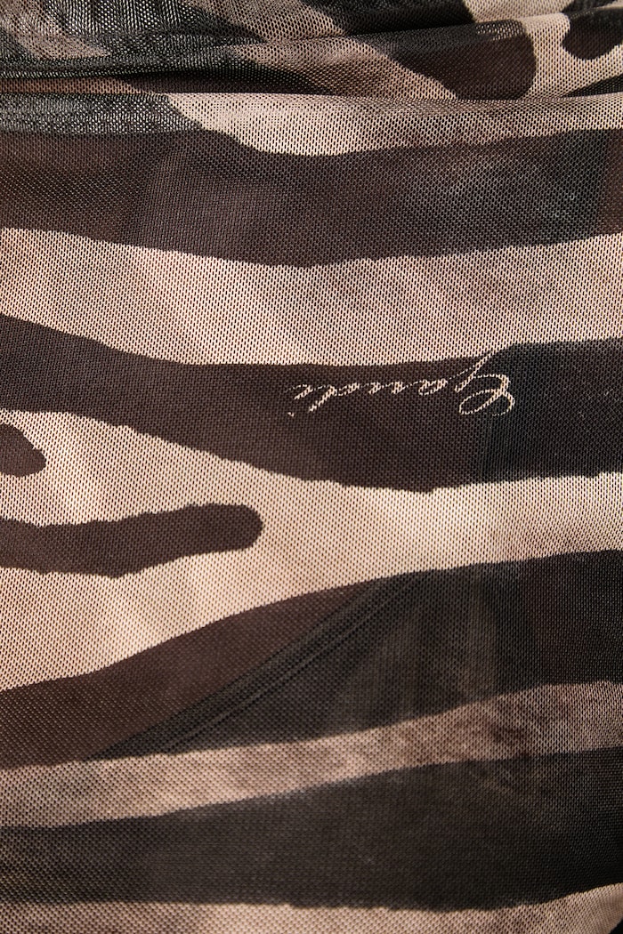 Longsleeve damski Gaudi brązowy 621FD64001