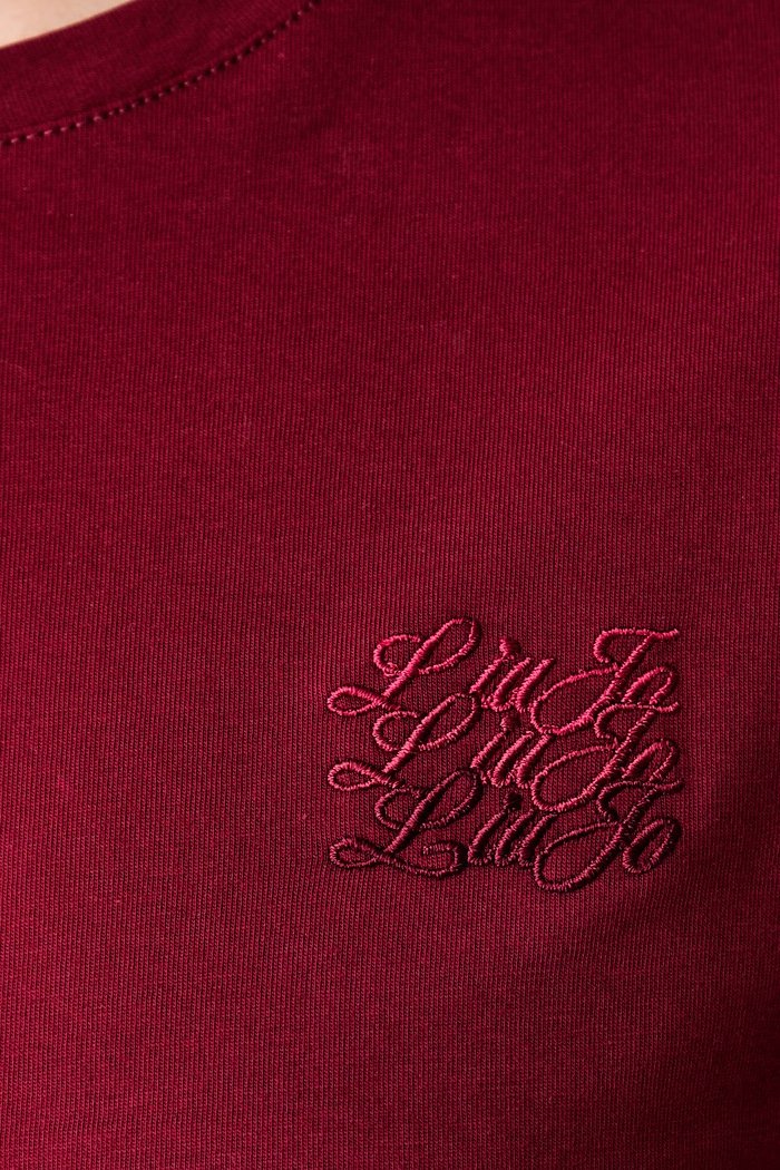 Liu Jo longsleeve damski bawełniany WF6451.J6308 czerwony