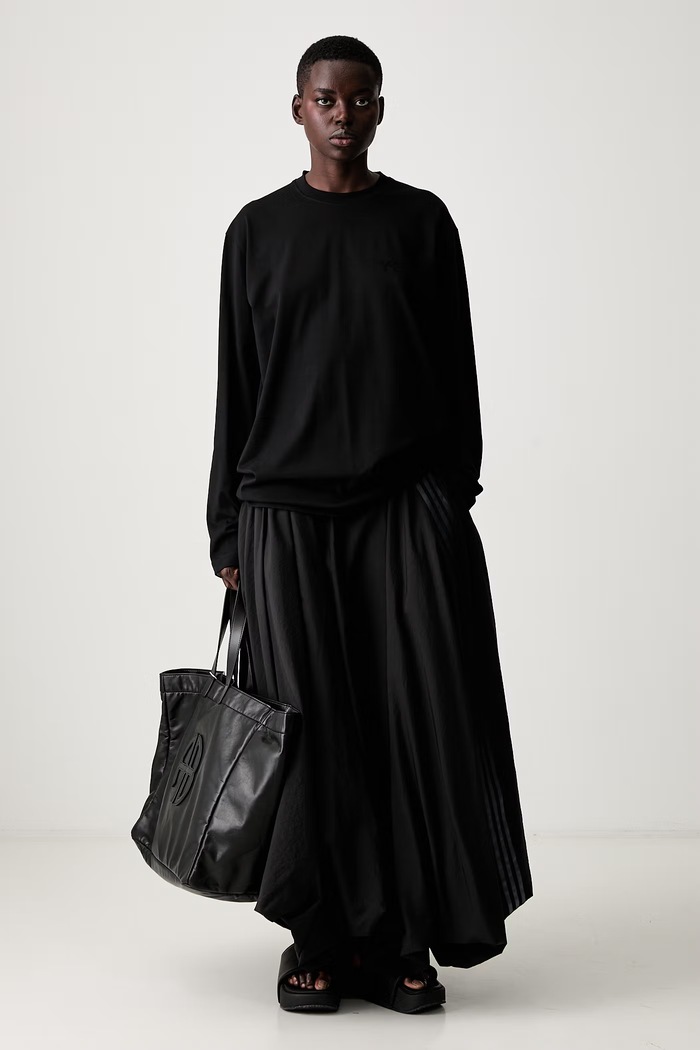 Y-3 longsleeve damski bawełniany U LS TEE KQ9778.D czarny AW26