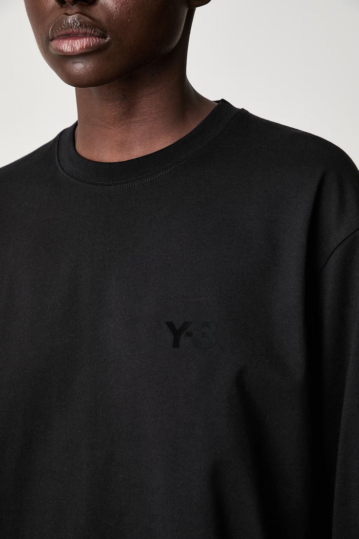 Y-3 longsleeve damski bawełniany U LS TEE KQ9778.D