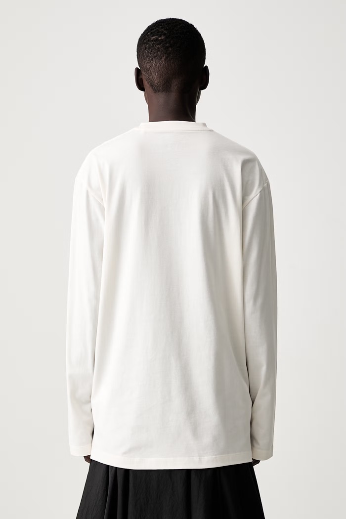 Odzież Y-3 longsleeve damski bawełniany U LS TEE KQ9777.D beżowy