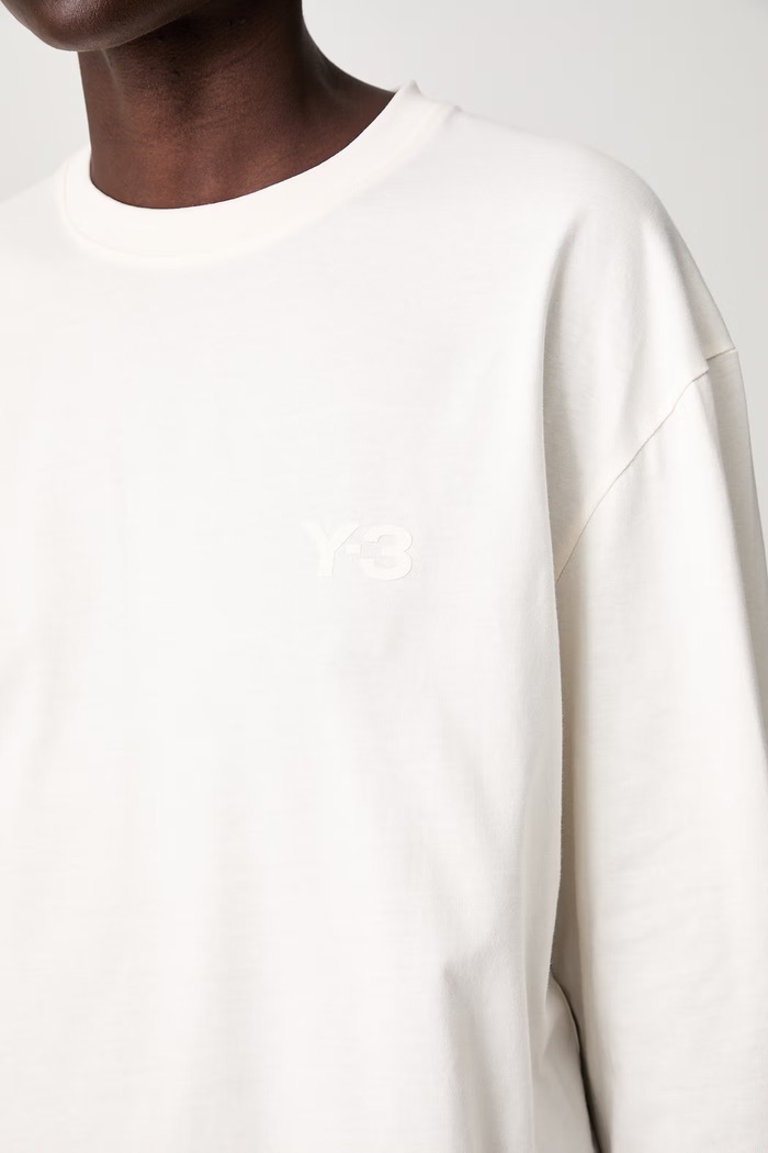Y-3 longsleeve damski bawełniany U LS TEE KQ9777.D