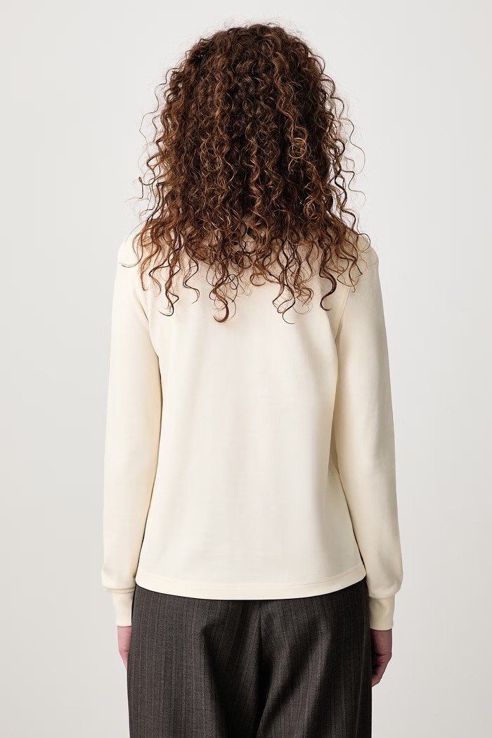 Odzież Fred Perry Longsleeve damski bawełniany G3636.03D beżowy