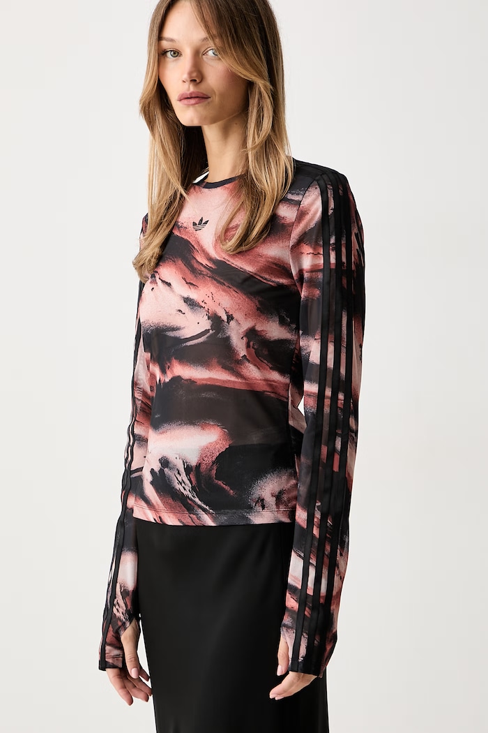 adidas Originals longsleeve damski czarny LE8316