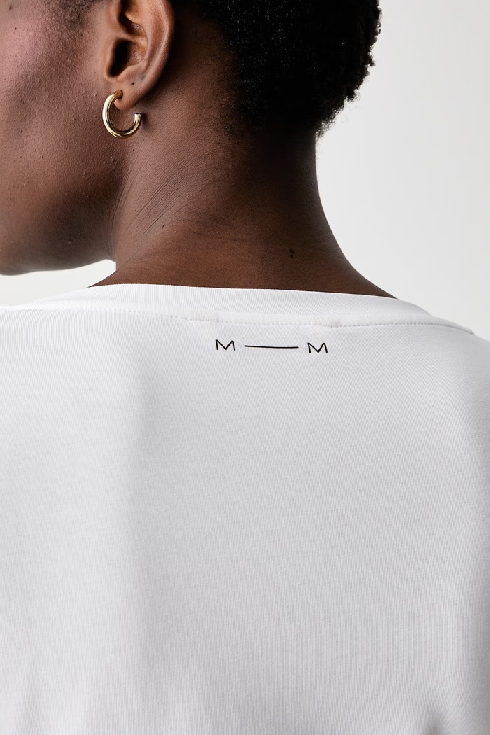 MM by Max Mara longsleeve damski bawełniany z elastanem MMLORATA 2626946027600 biały