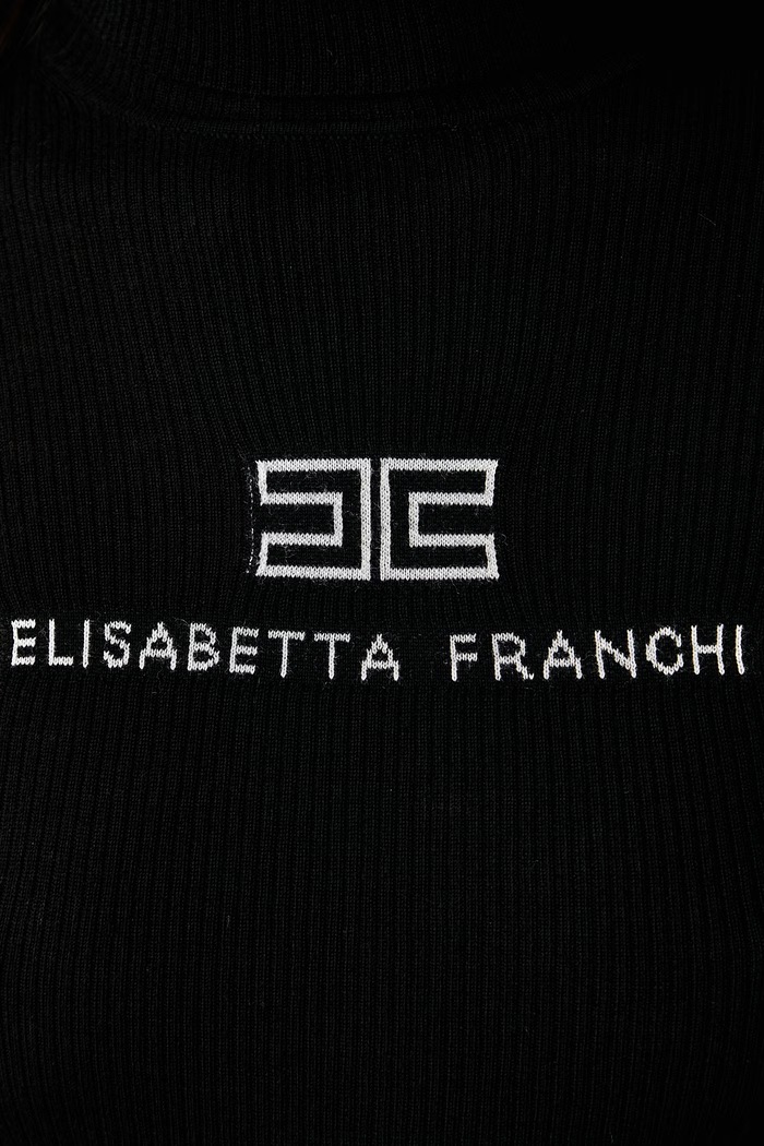 Elisabetta Franchi pulover ženski volnen MK18B66E2