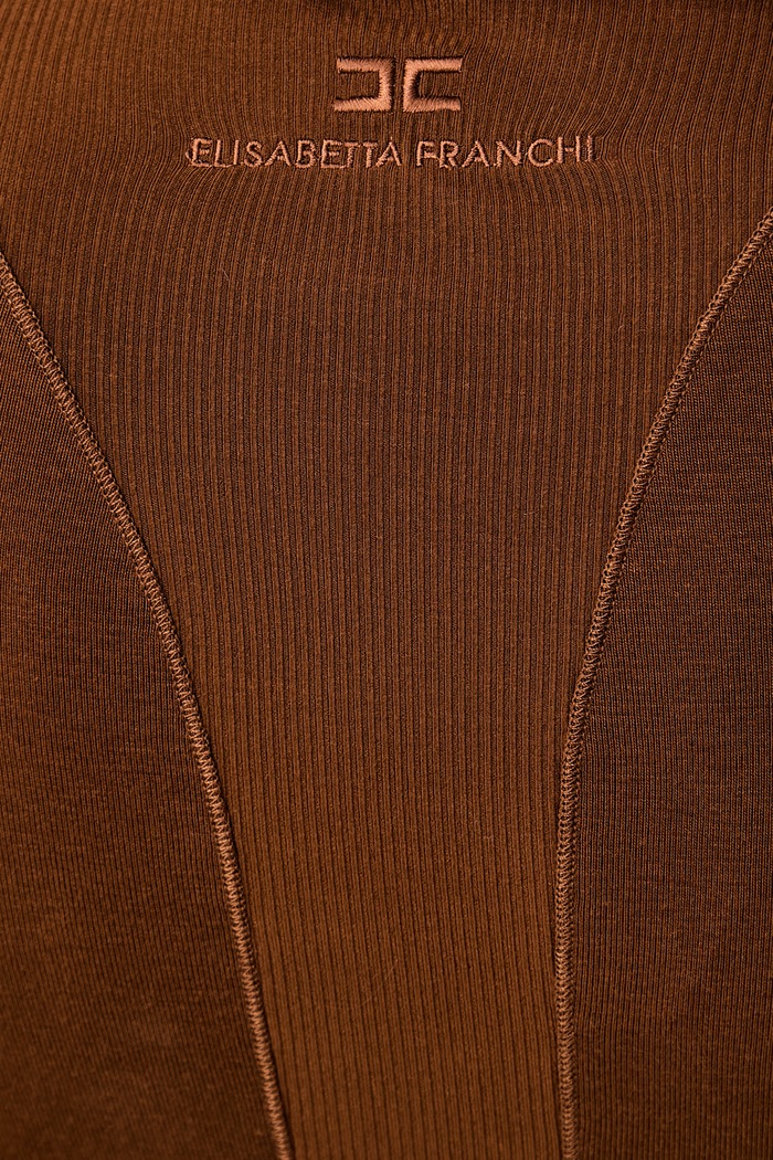 Elisabetta Franchi μακρυμάνικο γυναικείο με lyocell MD03B66E2