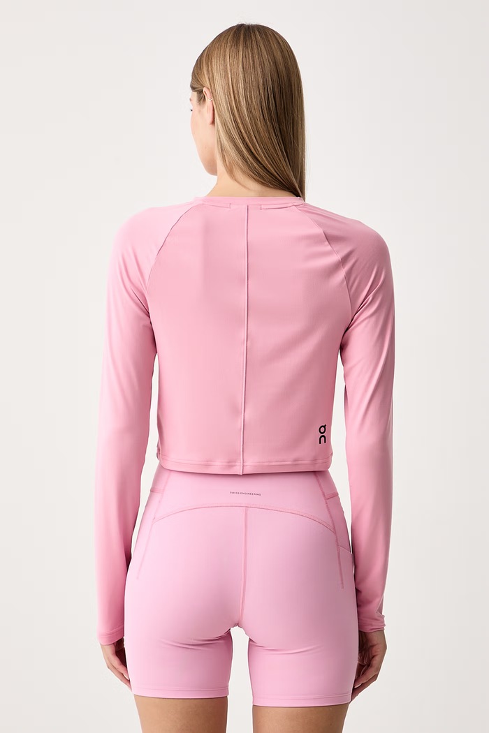 Odzież On Longsleeve do jogi damski Studio 1WF12435289 różowy