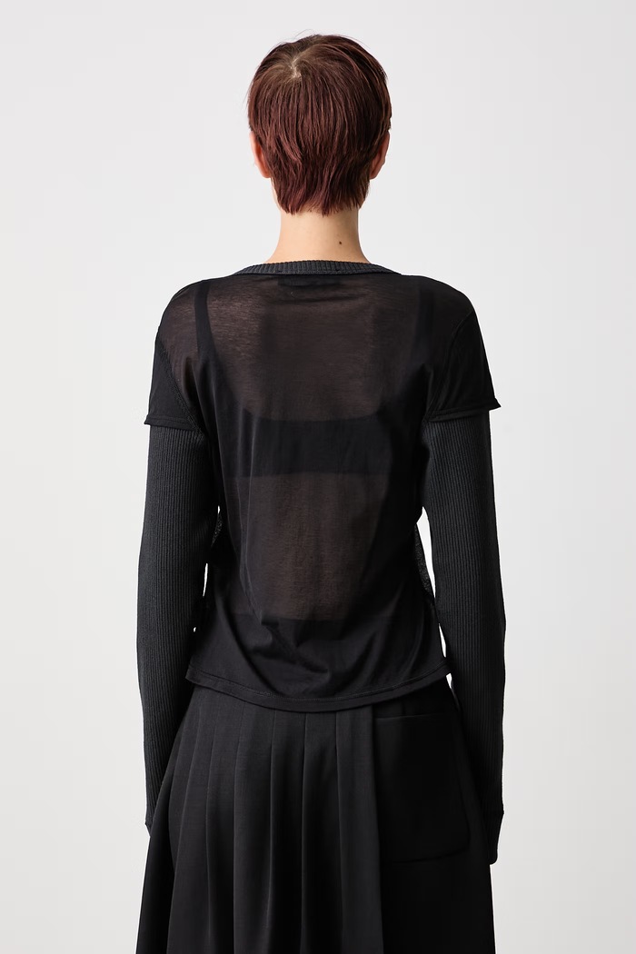 Clothing Our Legacy Longsleeve Women's with cotton W4266HB black