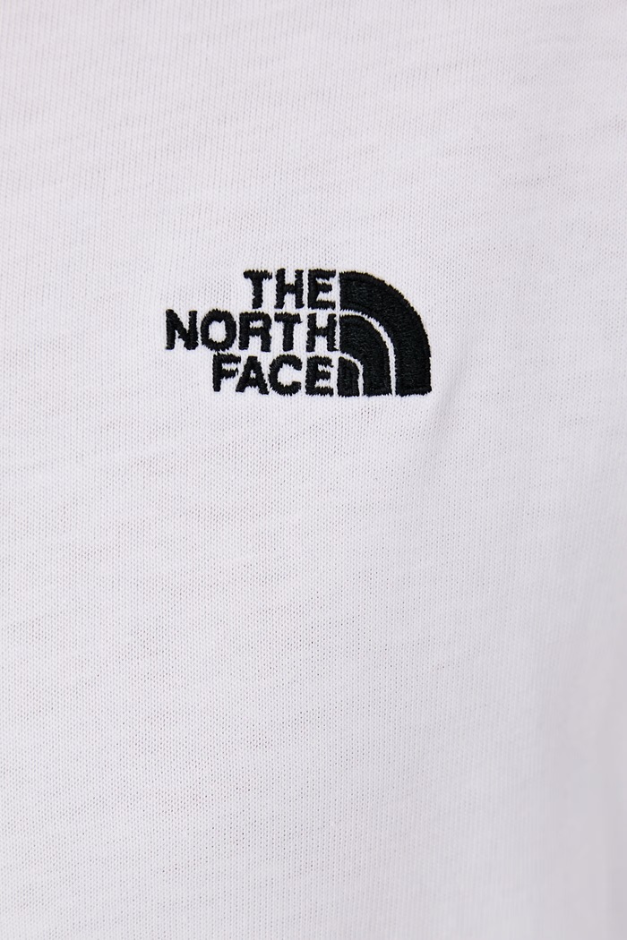 Majica dugih rukava ženska pamučna Essential The North Face bijela NF0A8CWGFN41