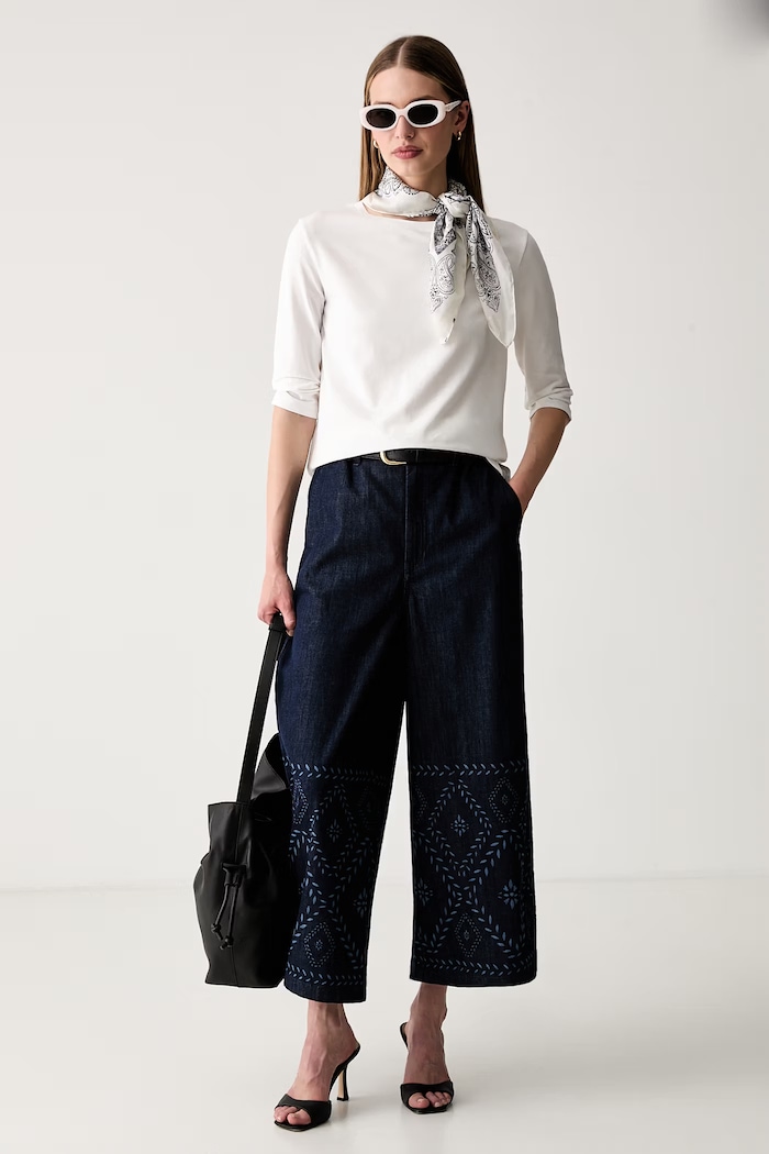 Weekend Max Mara hosszúujjú női pamut elasztánnal WKDMULTIA 2625946021600 fehér AW26