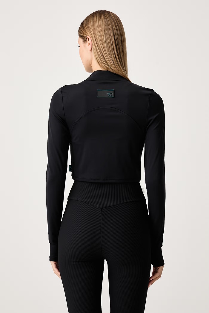 Odzież EA7 Emporio Armani Longsleeve sportowy damski AF12625.7W001569 czarny