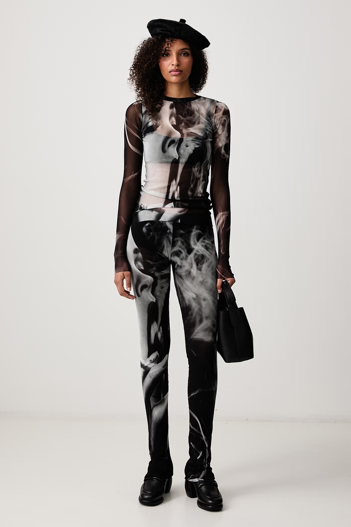Jean Paul GAULTIER Longsleeve damski Smoking Women 26.04.W.TO557.M031P czarny AW26
