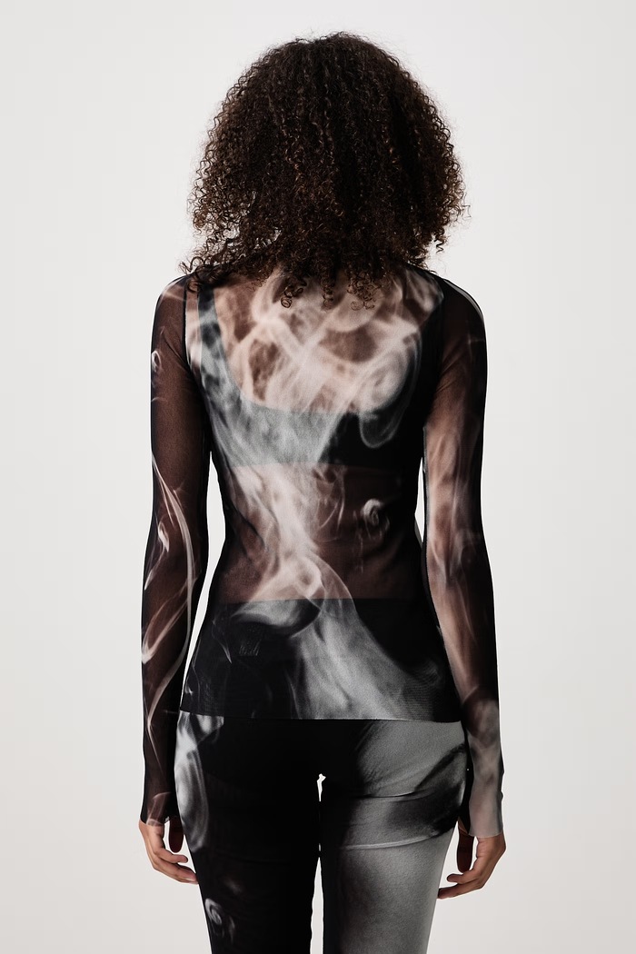 Odzież Jean Paul GAULTIER Longsleeve damski Smoking Women 26.04.W.TO557.M031P czarny