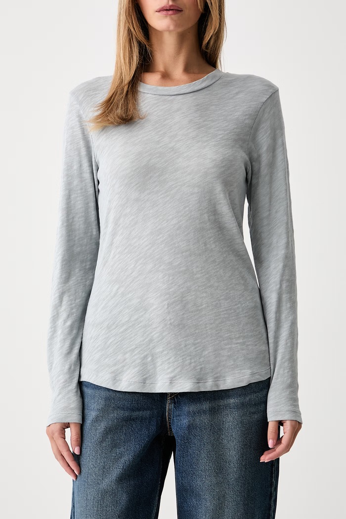 Marc O'Polo longsleeve sportowy damski bawełniany 5000014799 niebieski