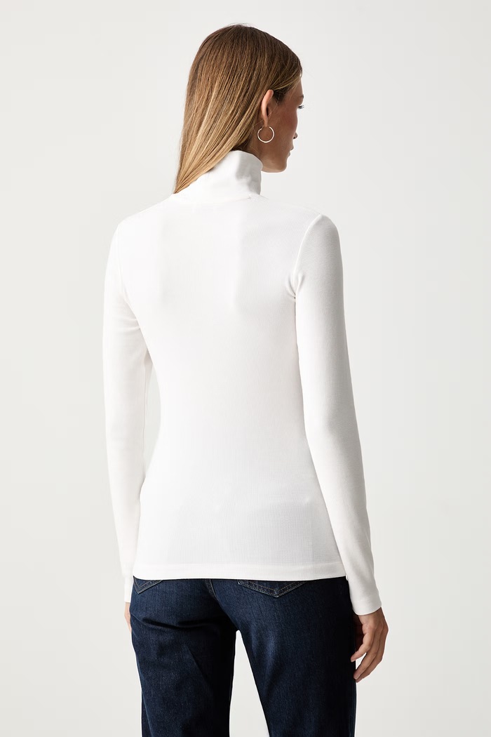 Odzież Marc O'Polo longsleeve damski z modalem 5000012900 beżowy