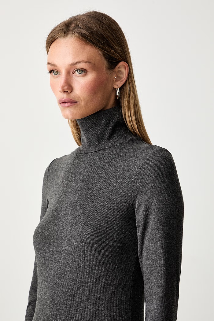 Marc O'Polo longsleeve damski z modalem szary 5000012900