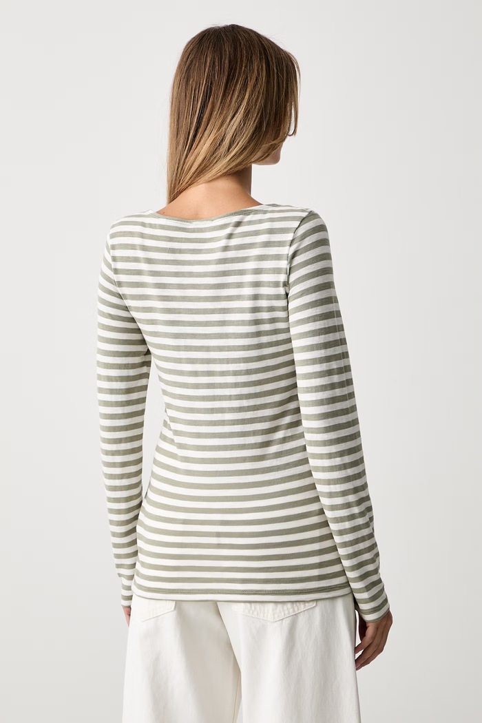 Odzież Marc O'Polo longsleeve damski bawełniany 5000012509 zielony