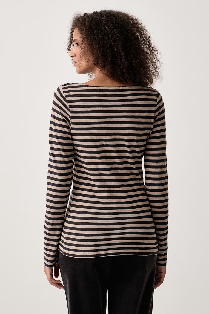 Odzież Marc O'Polo Longsleeve damski bawełniany 5000012509 beżowy