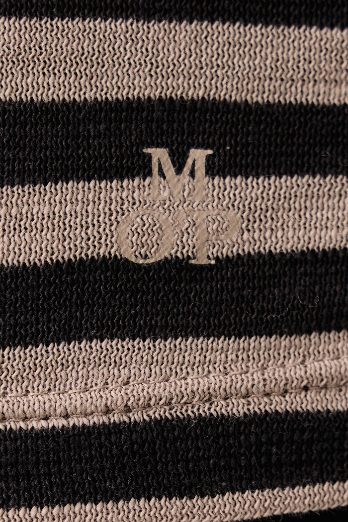 Longsleeve damski bawełniany Marc O'Polo beżowy 5000012509